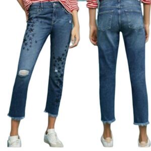 Pilcro Sequin Star Boyfriend Jean 28 Anthropologie
